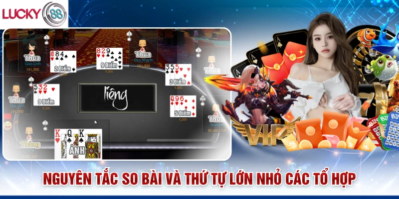 Nguyên tắc so bài và thứ tự lớn nhỏ các tổ hợp