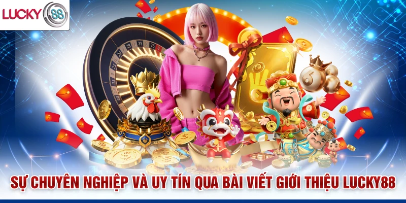 Sự chuyên nghiệp và uy tín qua bài viết giới thiệu Lucky88