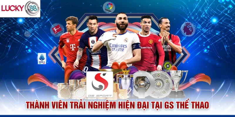 Thành viên trải nghiệm hiện đại tại GS thể thao